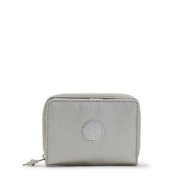 Carteras Kipling Money Love Metallic Small Wallet Plateados | MX 2207QM